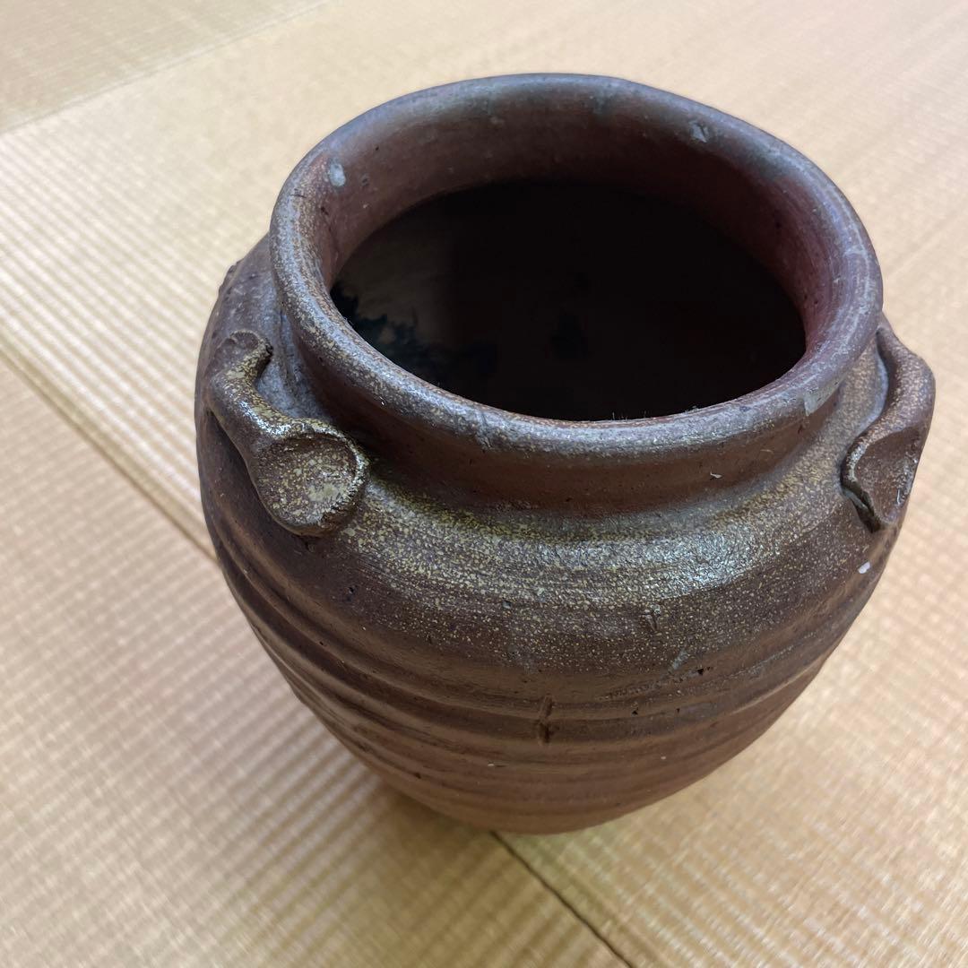 三耳古備前壺