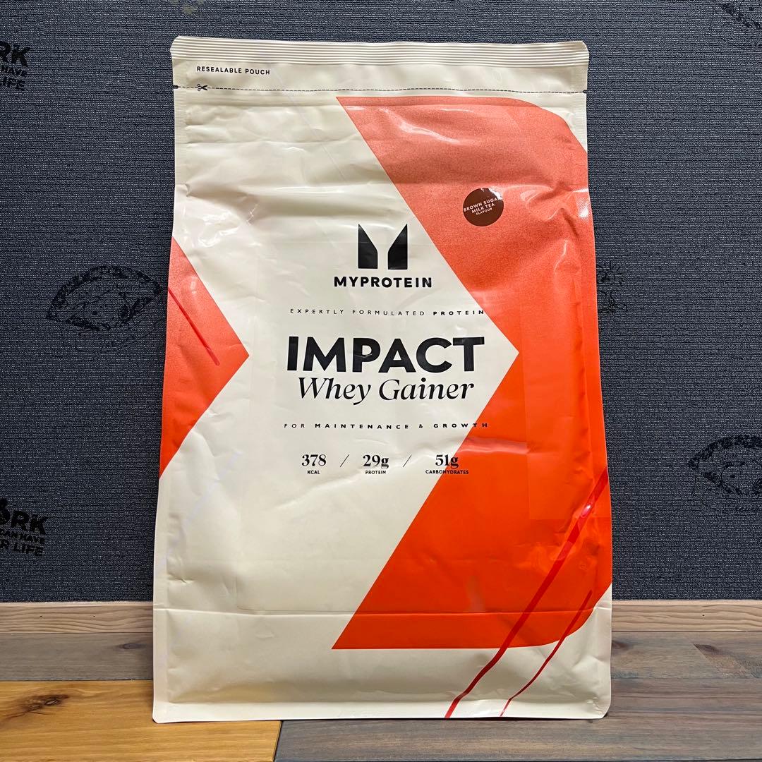 マイプロテイン　ウエイトゲイナーブレンド　2.5kg　黒糖ミルクティー　①