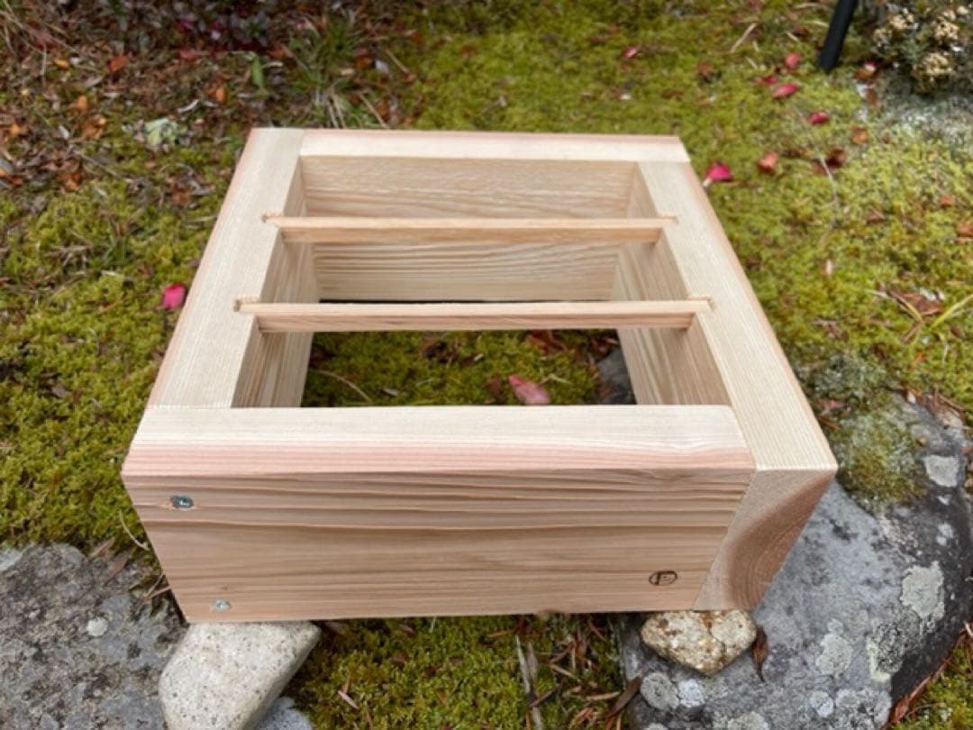 日本みつばち用 飼育箱 重箱式巣箱 待ち箱 3段 セット