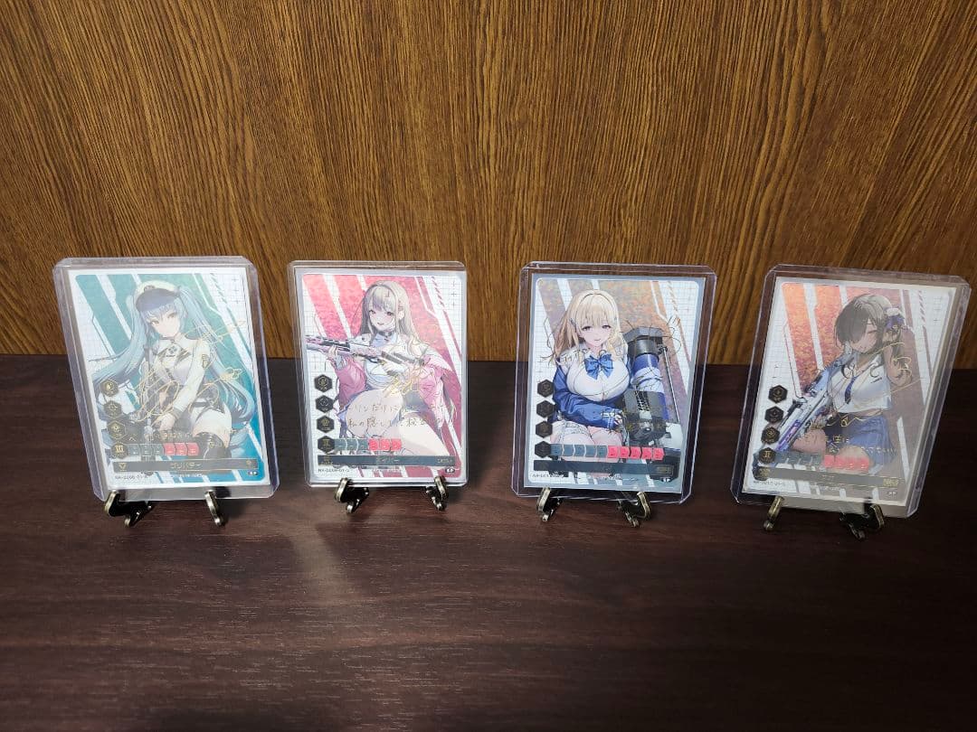 NIKKE DUEL ENCOUNTER 箔押しサインカード セット