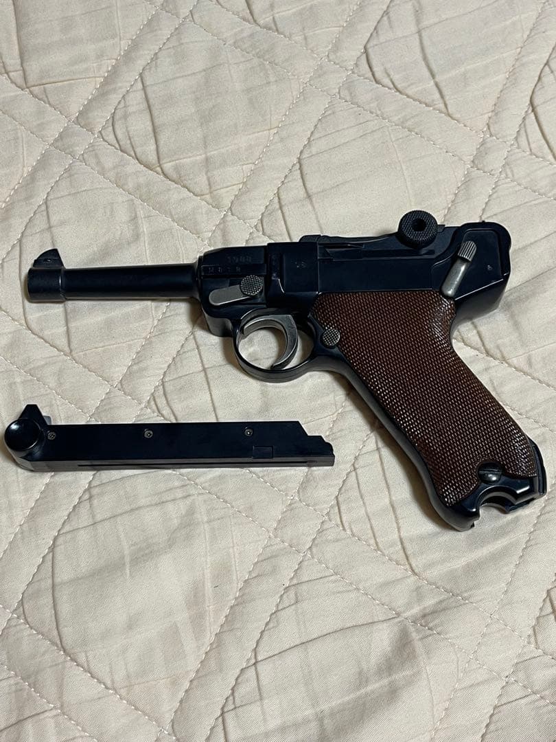 ☆希少レア☆ P08 ガスガン ルガーヘビーウェイト 4インチ ファルコンタナカ