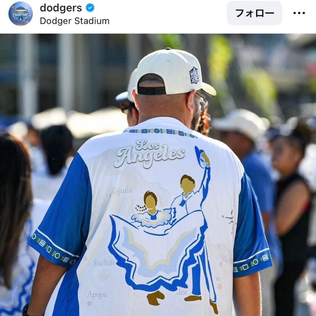 貴重！ ドジャース 限定ユニフォーム エルサルバドルナイト