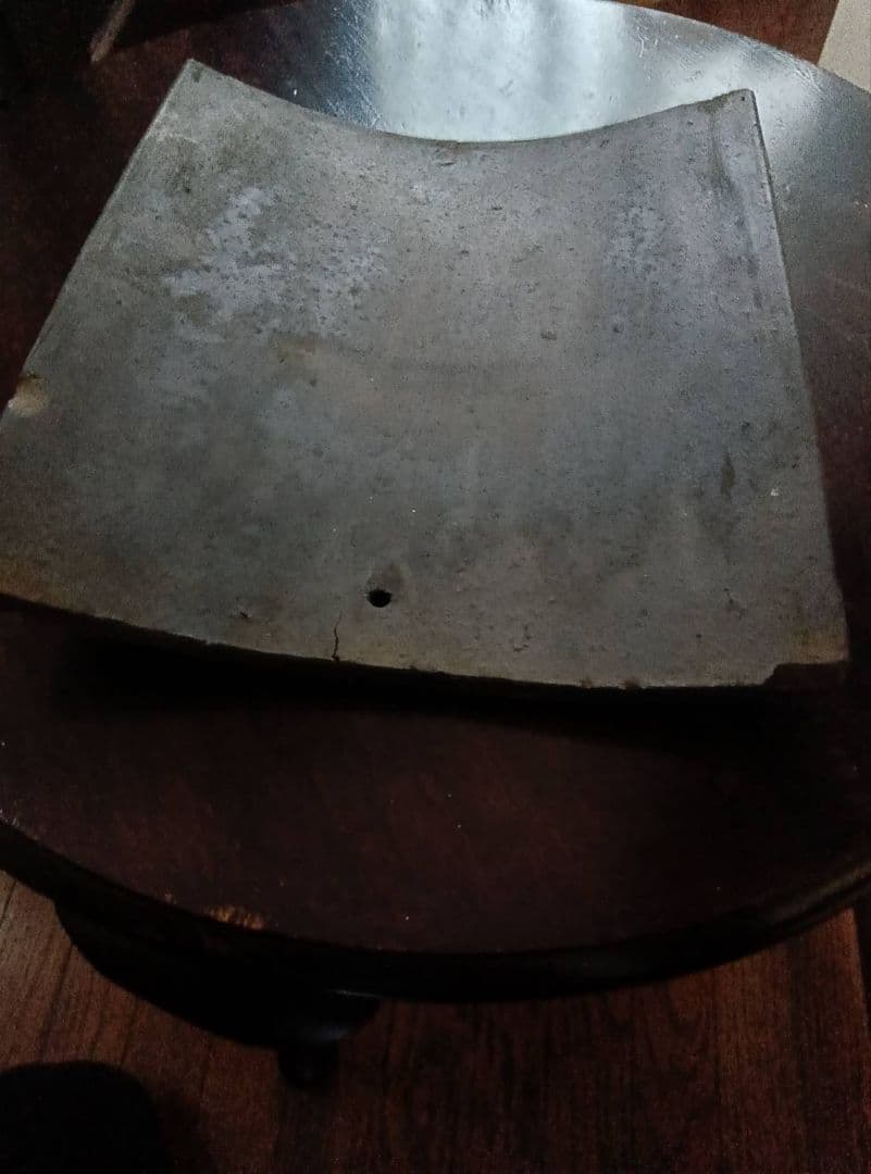 会津　鶴ヶ城　改修前の瓦