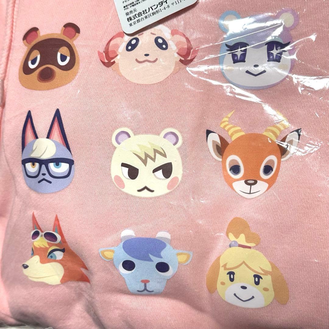 激レア　あつまれどうぶつの森　あつ森　パーカー　集合　Lサイズ　ピンク　アパレル