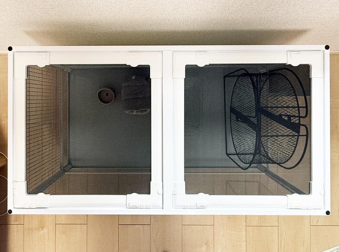 ハリネズミ ゲージ パンテオンカノンホワイトWH9045　飼育セット