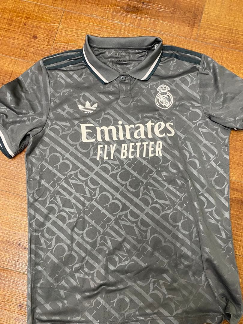 adidas レアルマドリード サード3rdレプリカユニフォーム　2XL