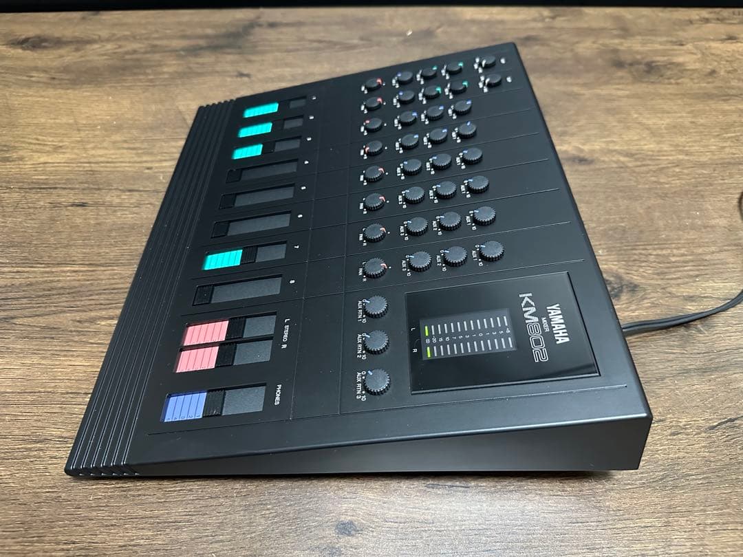 未使用に近い美品　YAMAHA KM802 アナログミキサー　取り扱い説明書付き