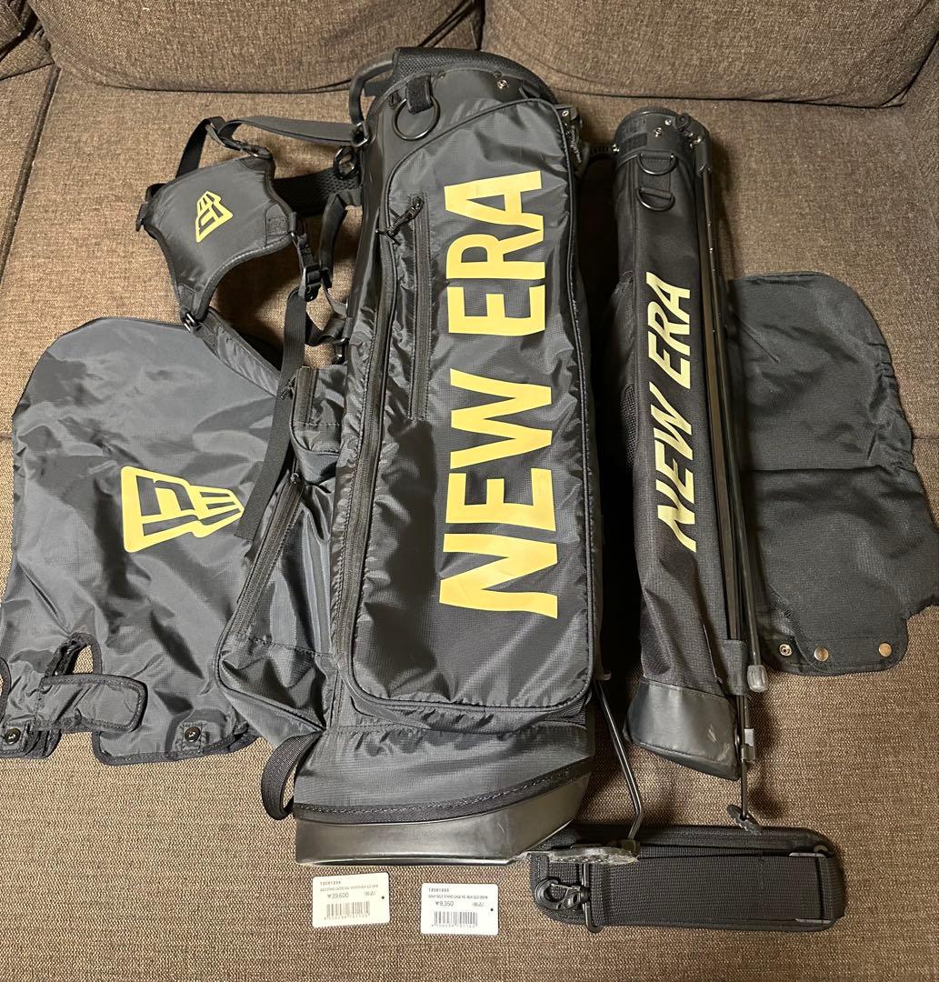 NEW ERAスタンド式キャディバッグ＆スタンドサブバッグセット！