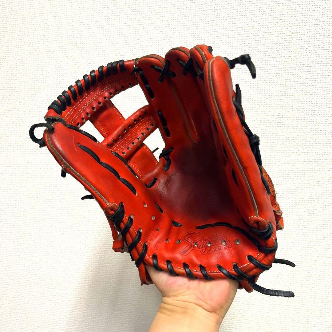 984 スラッガー 型抜群 極美品 即戦力 硬式 内野手用グローブ