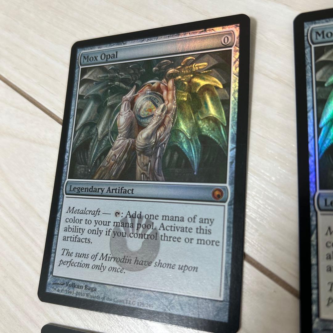 オパールのモックス/Mox Opal 英語 初版Foil 4枚セット