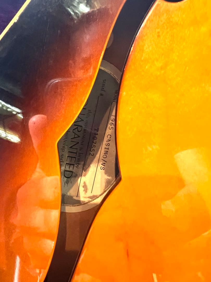 Epiphone Casino Elitist 寺田楽器製 2001 ビンテージ