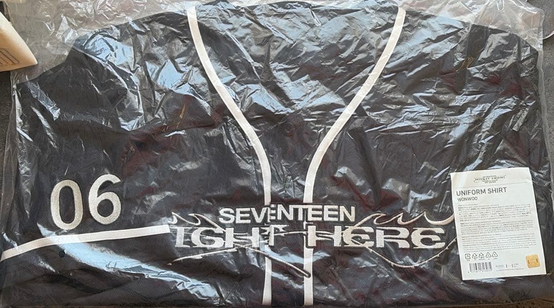 ウォヌ　UNIFORM SHIRT RIGHT HERE ユニフォームシャツ