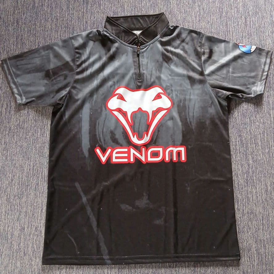 【新品】ボウリングウェア　ベノム　モーティブ　日本サイズM　ブラック