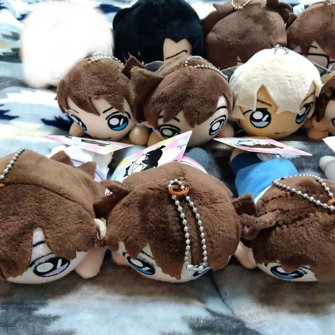 名探偵コナン 寝そべり キーチェーンマスコット ぬいぐるみセット大量まとめ売り③