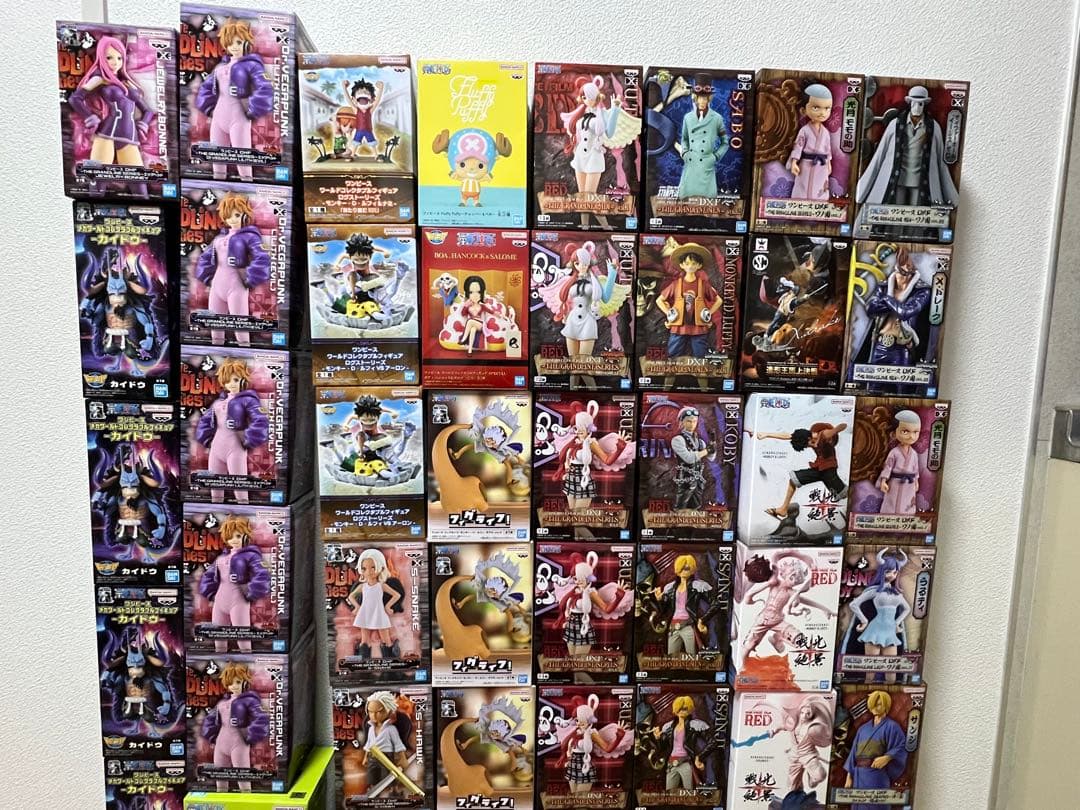 未開封 ワンピースフィギュア 55個 まとめ売り DXF ONE PIECE
