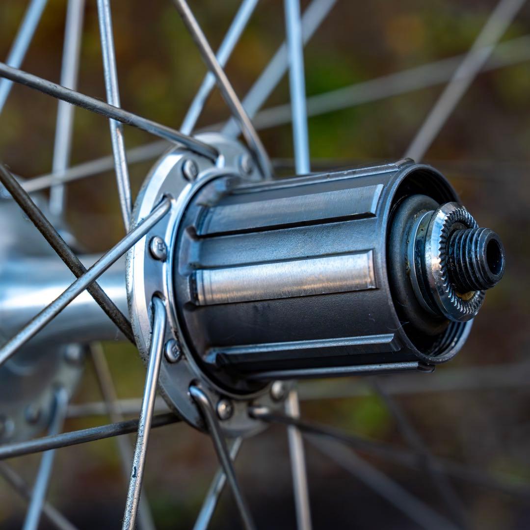 シマノ7700Duraace×アンブロッシオ evolution前後ホイール