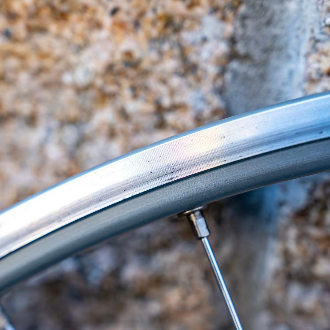 シマノ7700Duraace×アンブロッシオ evolution前後ホイール