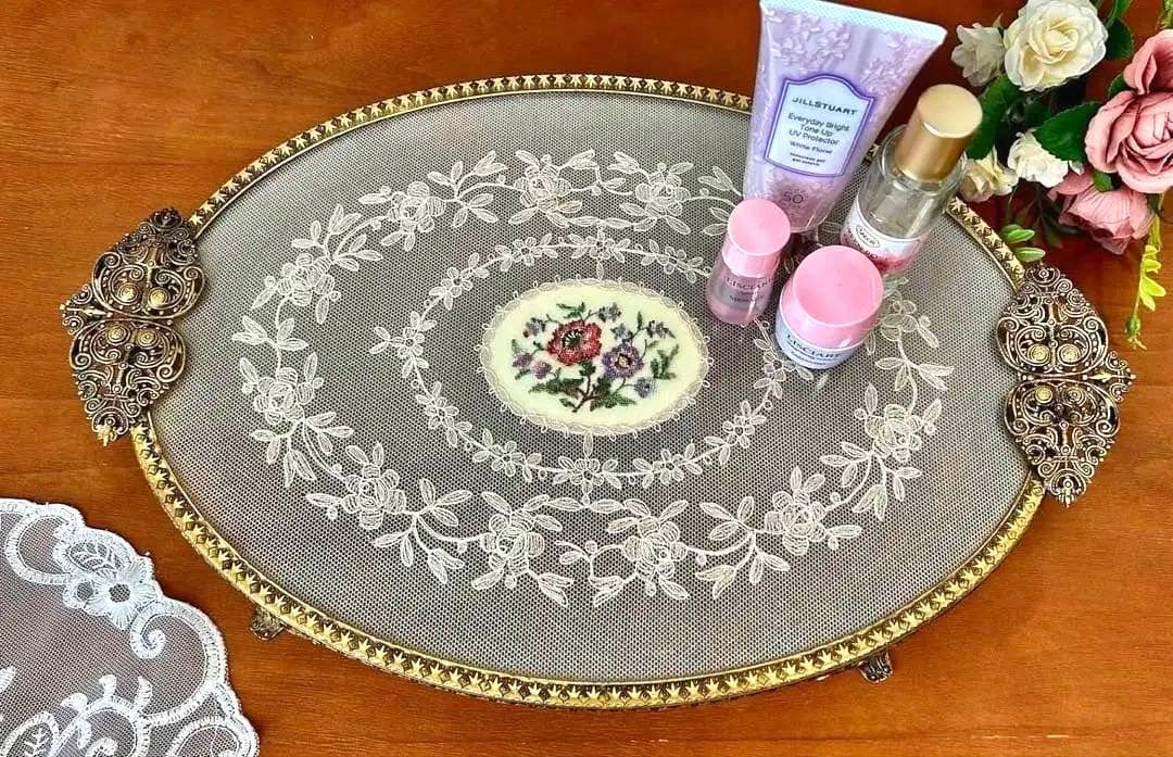 値下げしました！【匿名配送】ドレッシングトレイ　イギリス　アンティーク