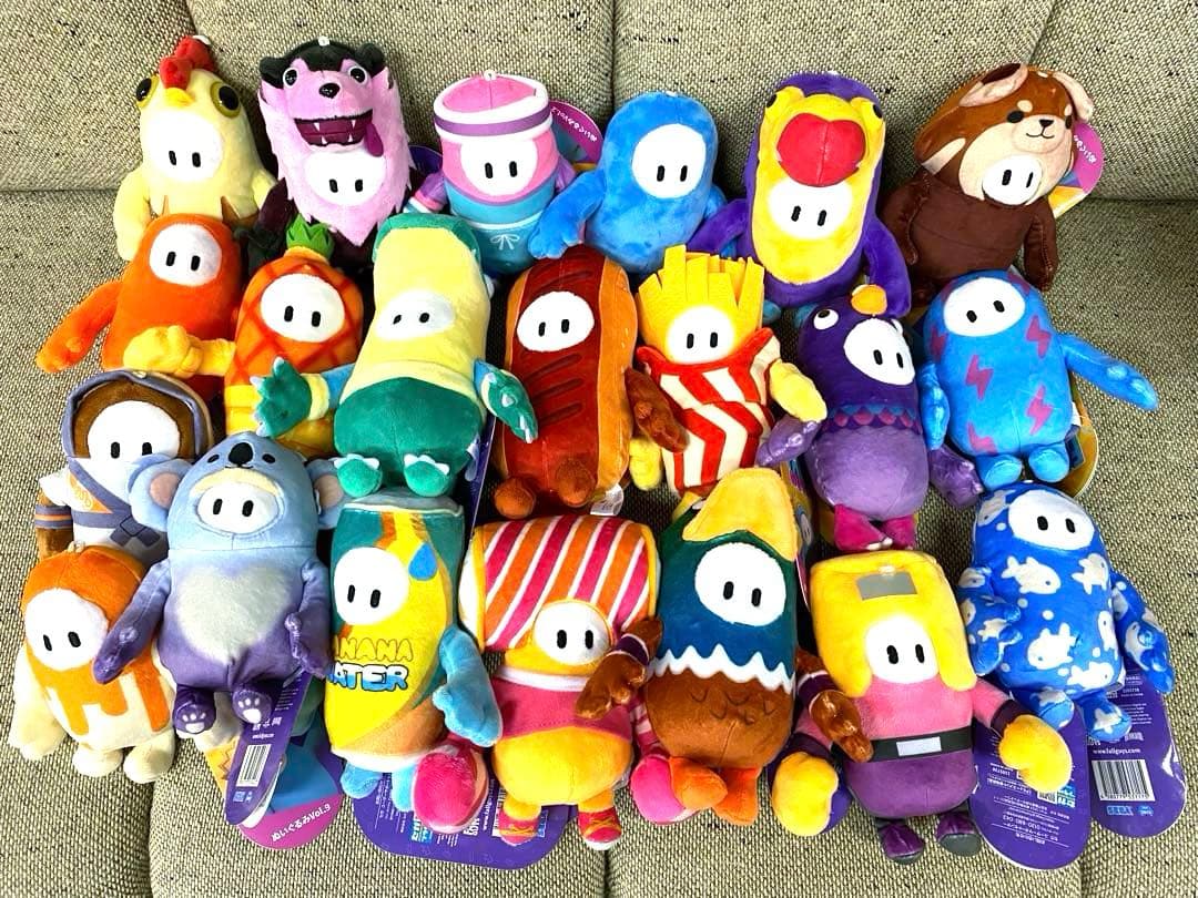 Fall Guys フォールガイズ ぬいぐるみ ２１体セット 未使用品 タグ付き