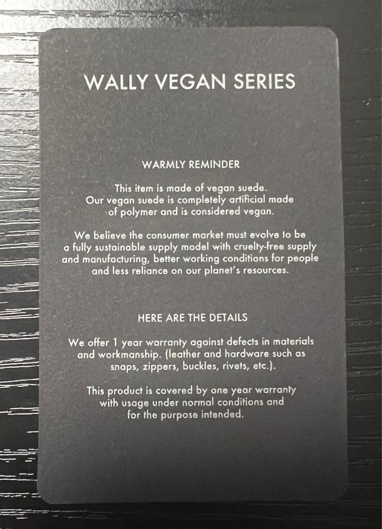 <未使用>ミニマリストのためのカードケース【Wally Carta】