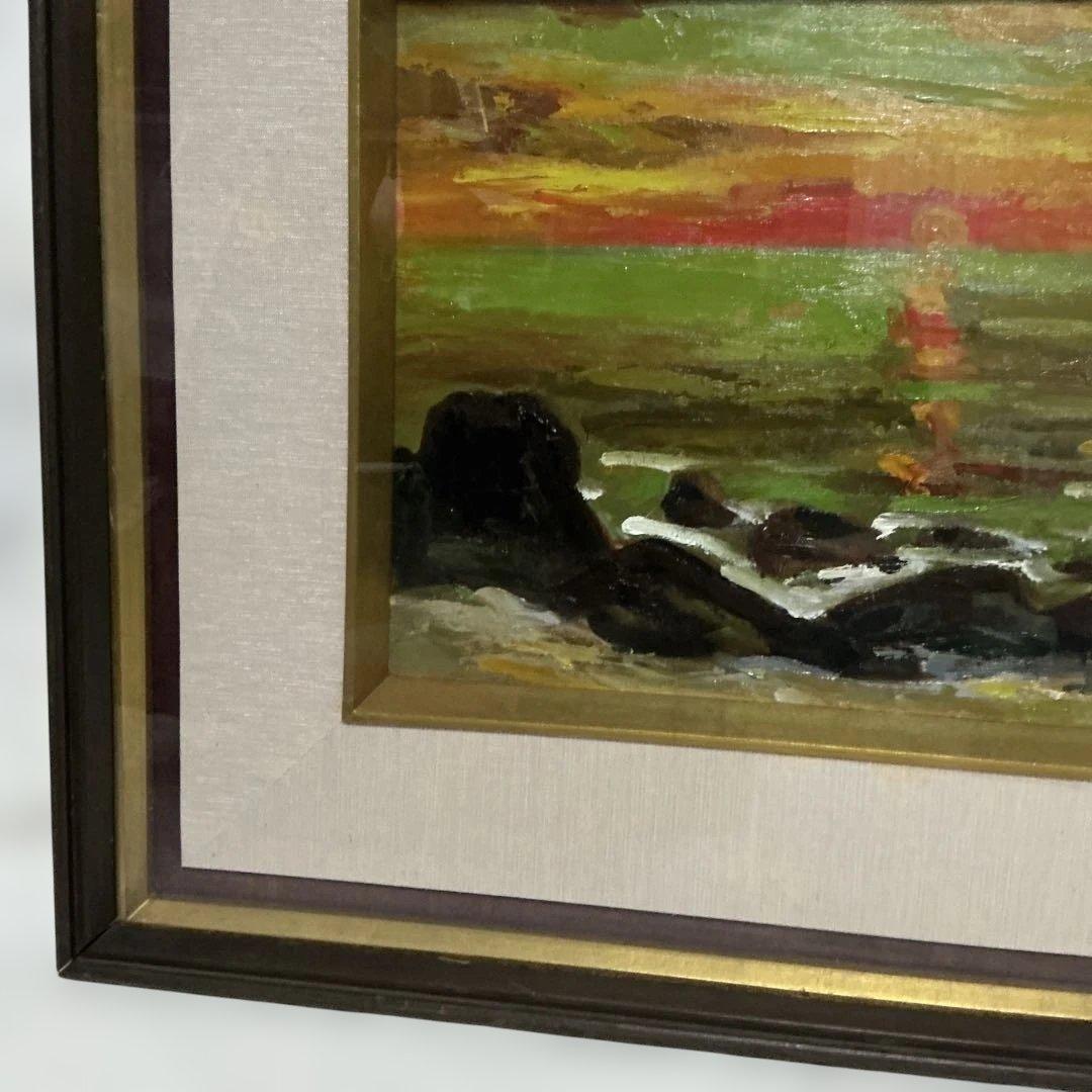 きつねさん専用　鈴木啓二　油絵　カボチャの油絵　P=10号　（2点セット）