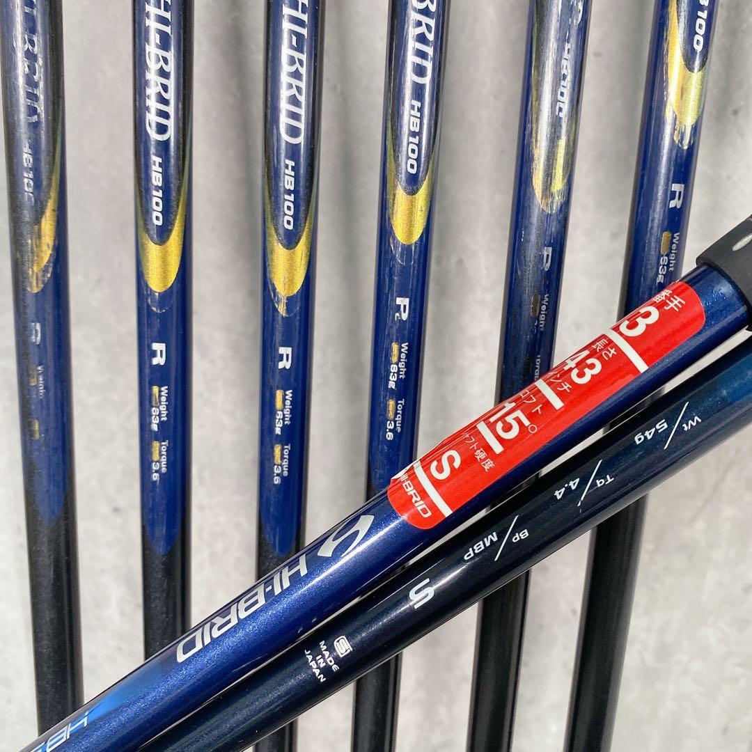 V599 キャロウェイ 他 メンズ ゴルフ クラブ フルセット 水色 白 入門