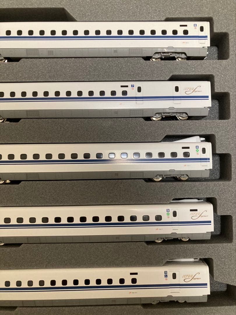 KATO N700S 新幹線「のぞみ」 Nゲージ　増結セットB 8両