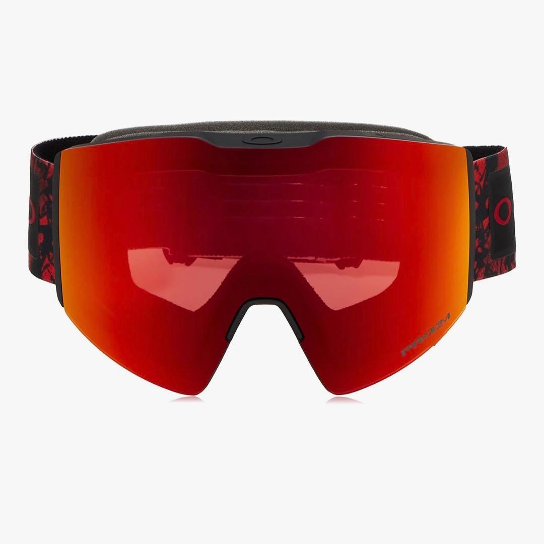 Oakley赤色ミラー ゴーグル FALL LINE L RED CRYSTAL