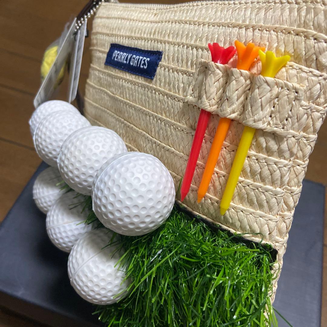 新品未使用　パーリーゲイツ　クラッチバッグ　カートバック