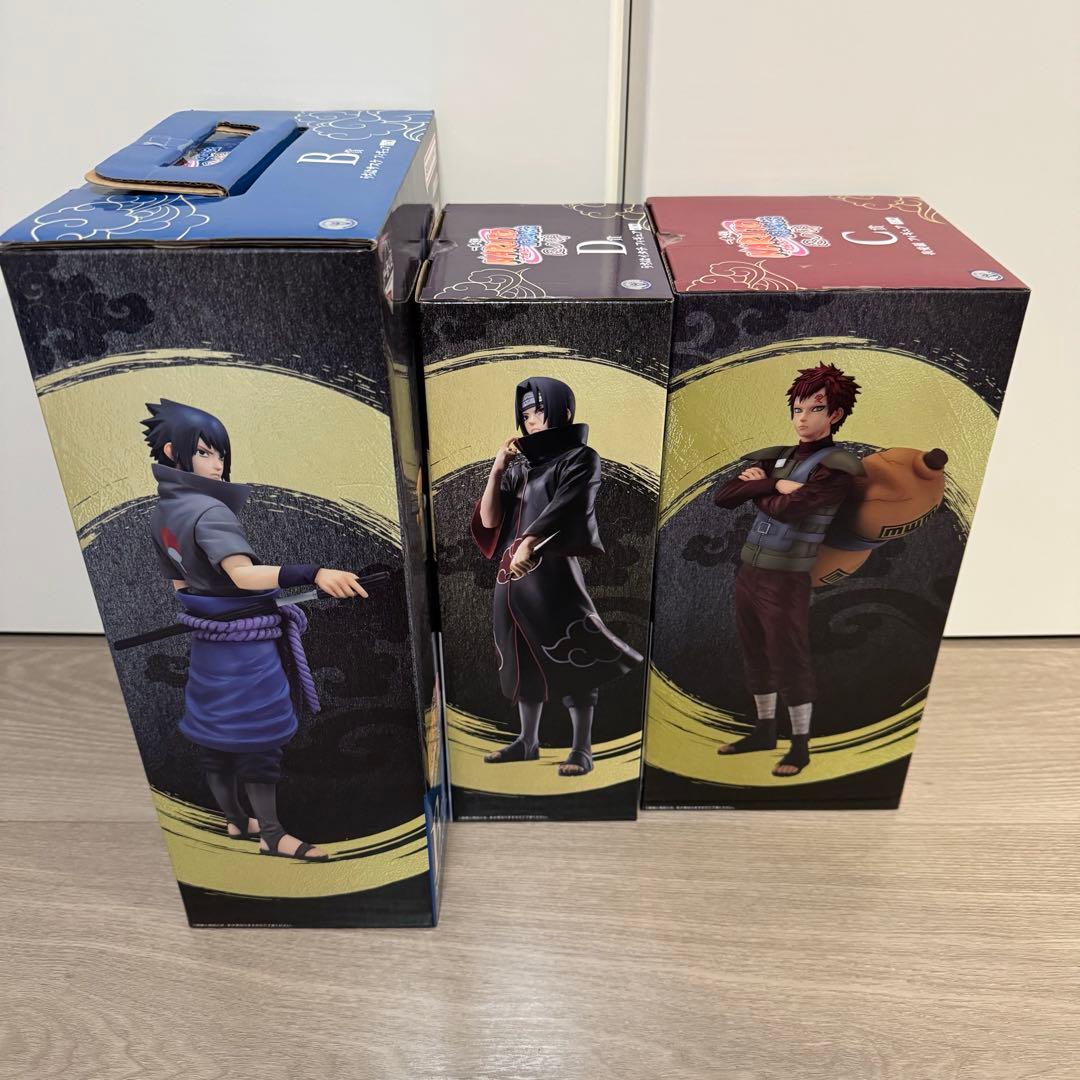 NARUTO 一番くじ フィギュア イタチ 我愛羅 新品未開封