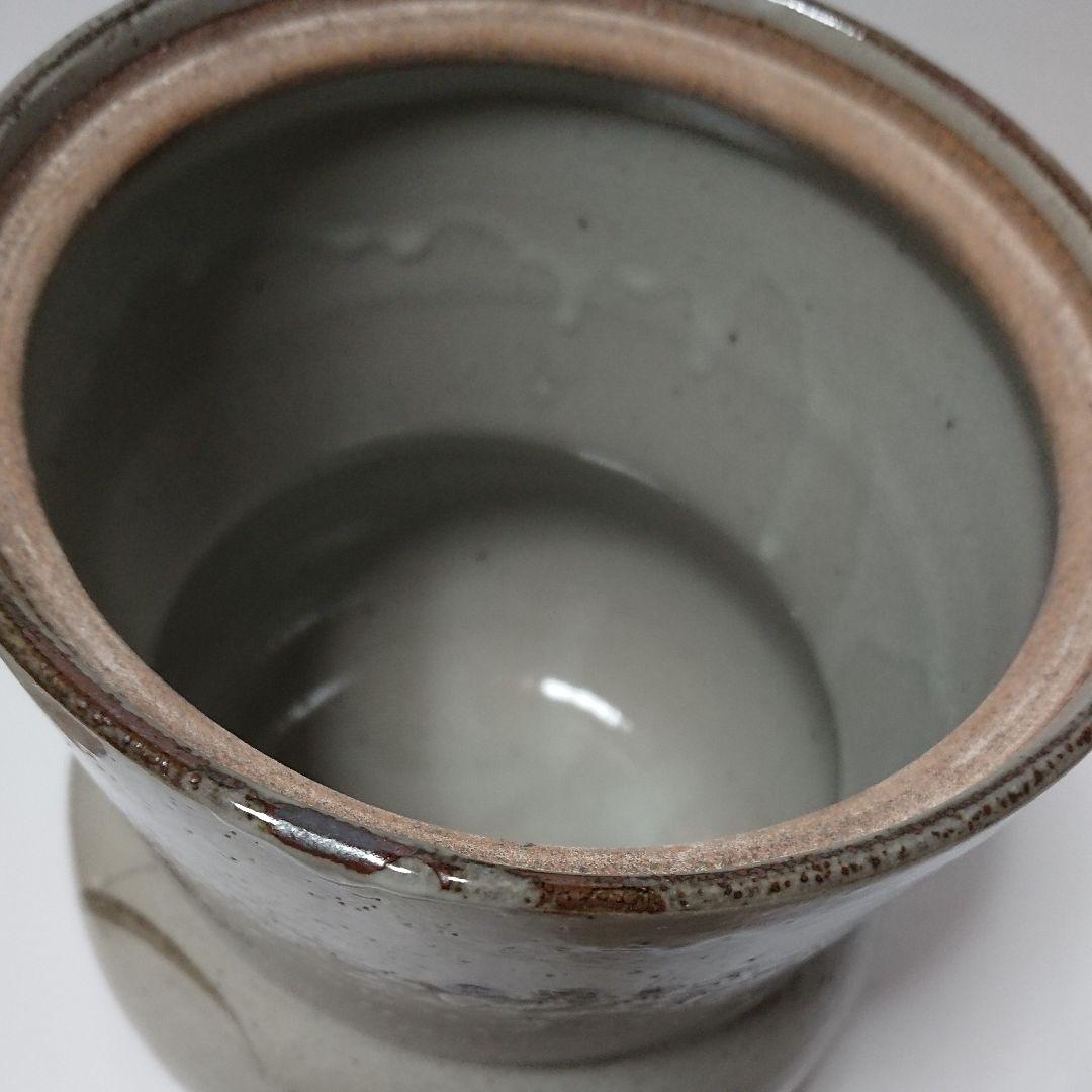 茶道具  水指  絵唐津  利左衛門窯 あんこう形  鮟鱇形