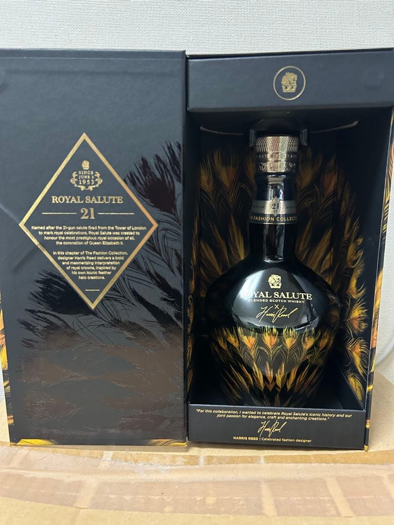 ロイヤルサルート21年 ハリス・リード エディションゴールド 40度 700ml