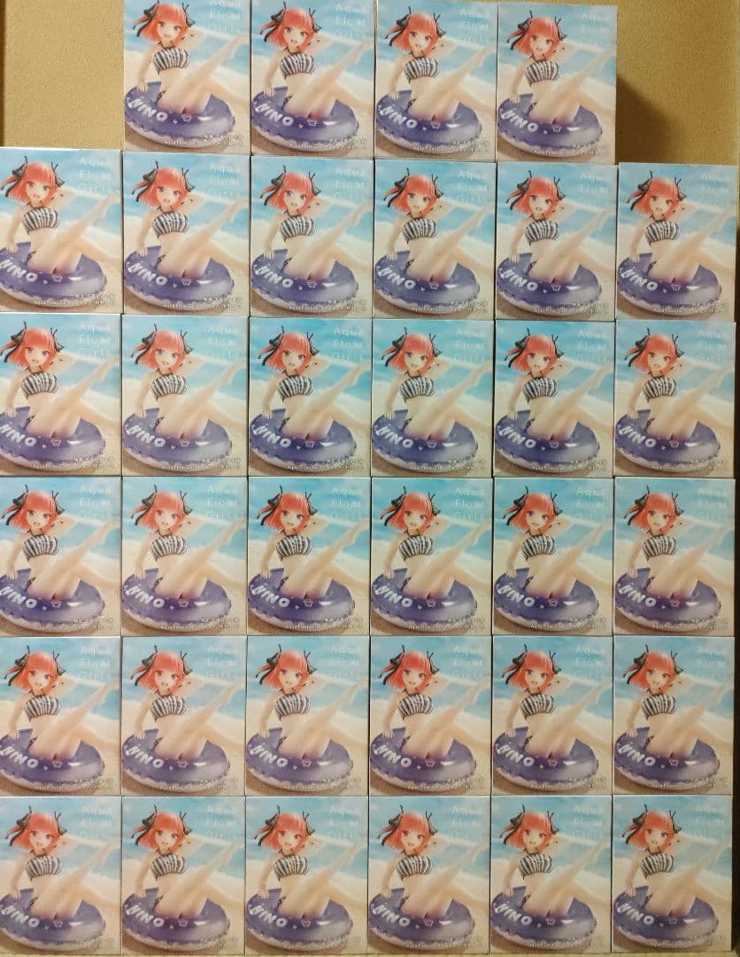 五等分の花嫁 中野二乃 フィギュア Aqua float girls 34個