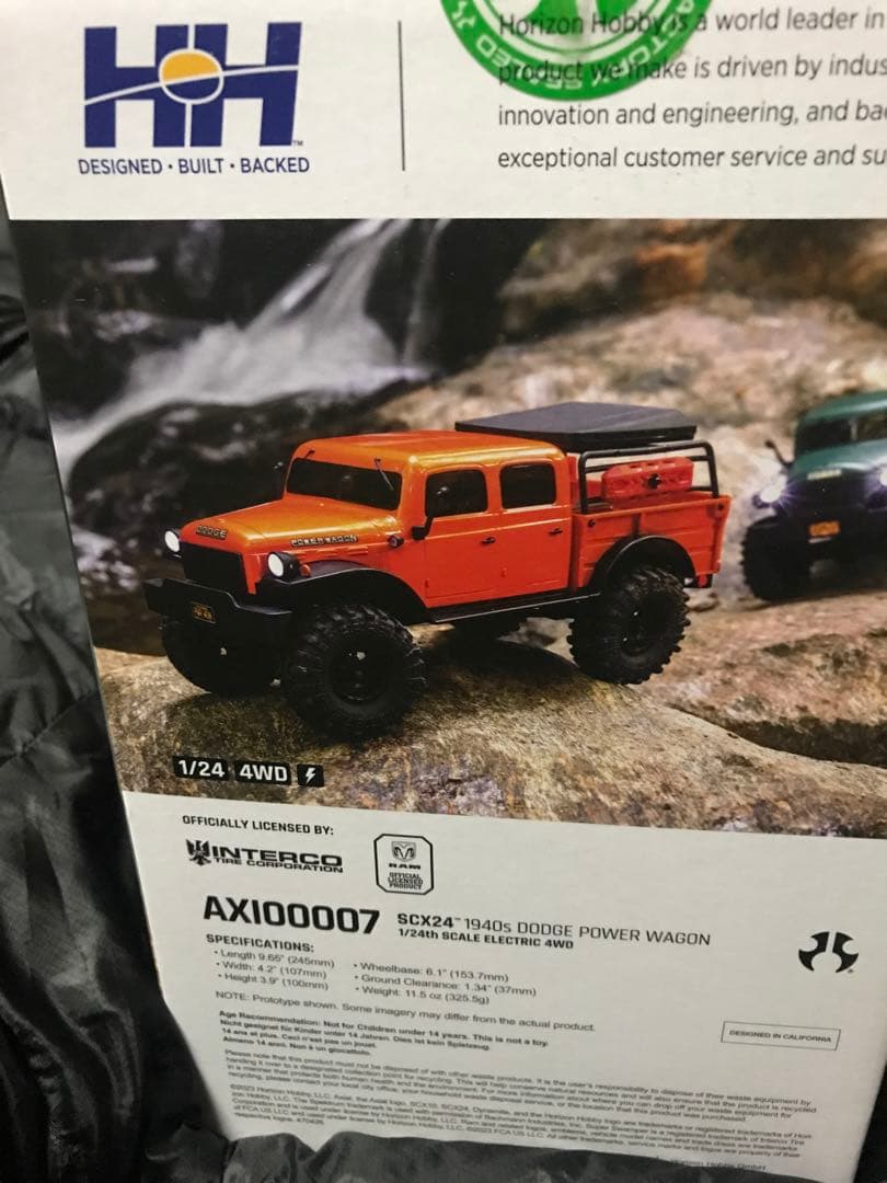 AXIAL SCX24 ダッジパワーワゴン+ トレーラークローラー