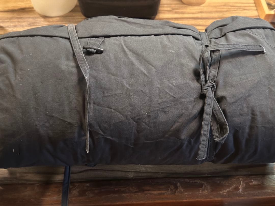 【廃番貴重品】WAQ AlfaTcブラックワンポールテントと新品2又ポール