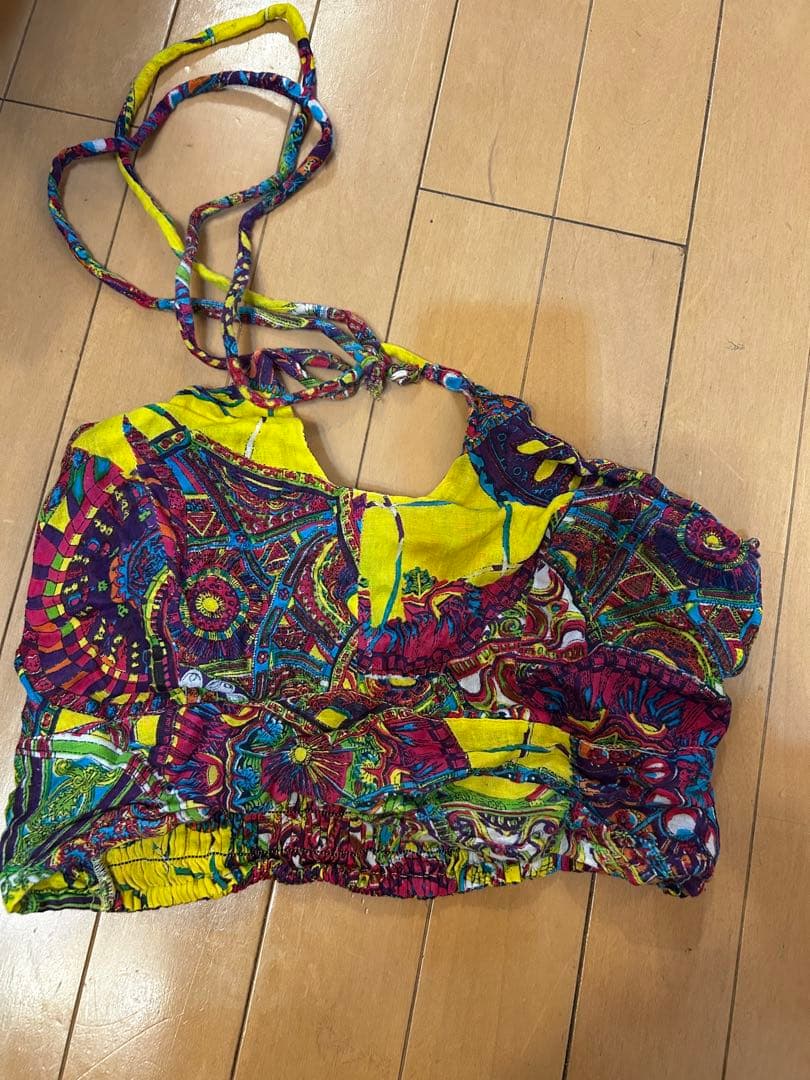 ベリーダンス　ジプシースカート　25ヤード　フリル　ブラック