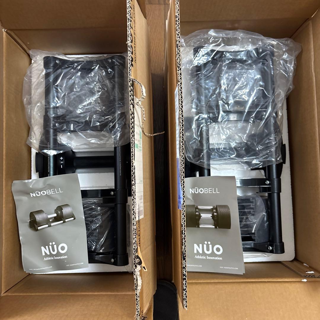 FLEXBELL NUOBELL モーションズ 36kg オールブラック 2個