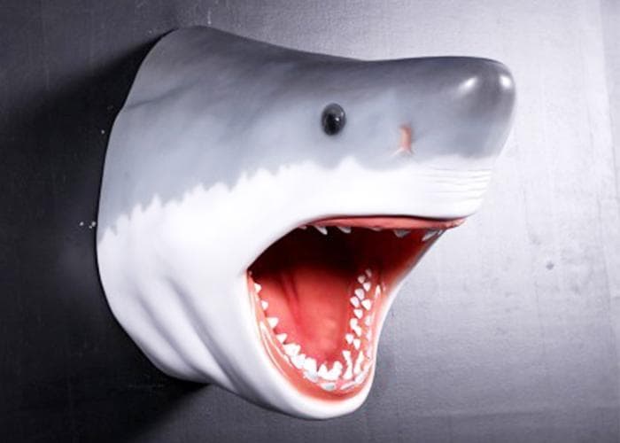 シャーク ヘッド ジャンボフィギュア Ｈ110cm サメ 鮫 ジョーズ