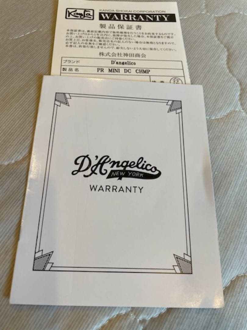 超美品D'Angelico ( ディアンジェリコ ) Premier