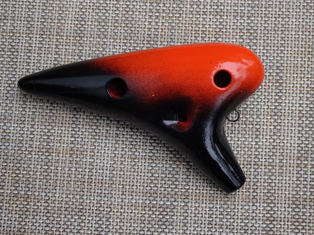 よ*こ様 ＹＯＫＯオカリナ　ソプラノF管（レッド）