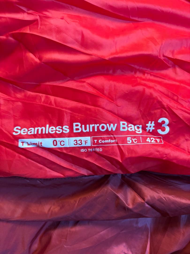 アウトドア寝具 mont-bell Seamless Burrow Bag #3 L/zip