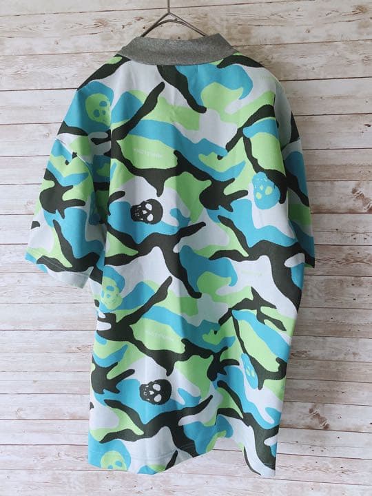 マークアンドロナ カモフラ柄 モックネック 未使用品 タグ付き