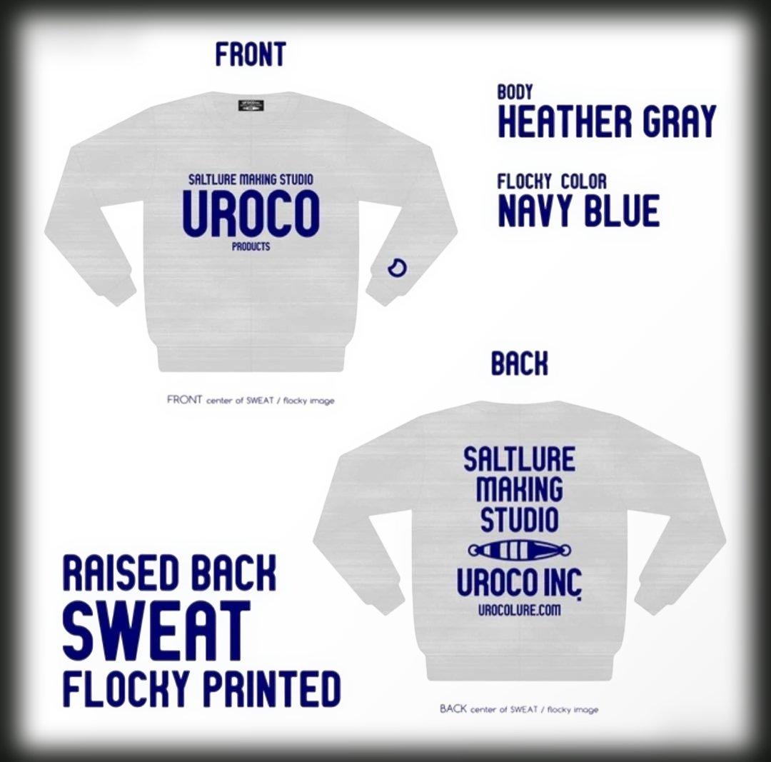 新品未開封 完売品 UROCO 裏起毛スウェット　XXL グレー