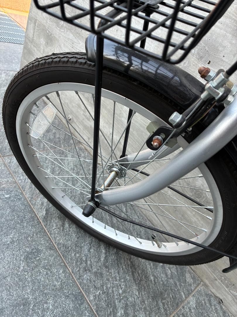 【引き取り限定】キャプテンスタッグ 折りたたみ自転車 20インチ シマノ6段変速