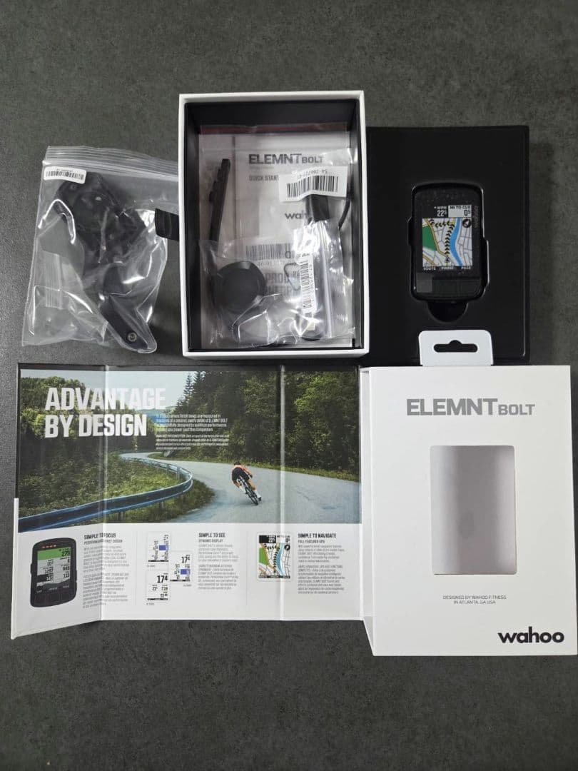 Wahoo ELEMNT BOLT サイクルコンピューター 本体