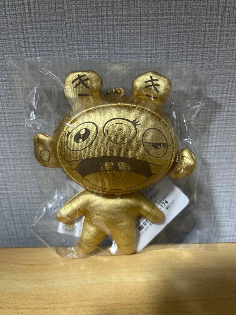 村上隆 カイカイキキ Kaikai Kiki ぬいぐるみ きき ゴールド 金