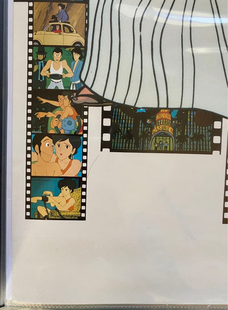 【激レア】カリオストロの城　ルパン　ポスターA　宮崎駿　B2サイズ