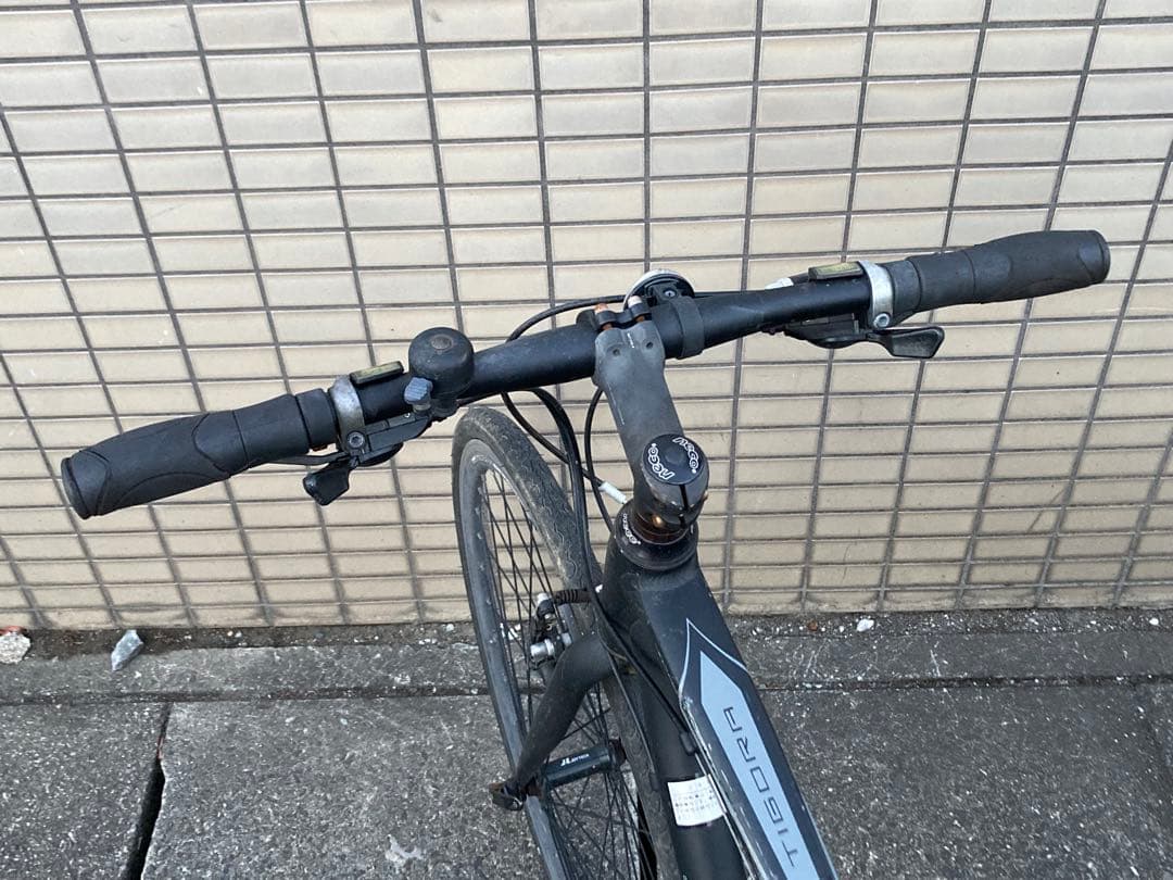 クロスバイク TIGORA ティゴラ 460mm 前3×後8段 アルミフレーム