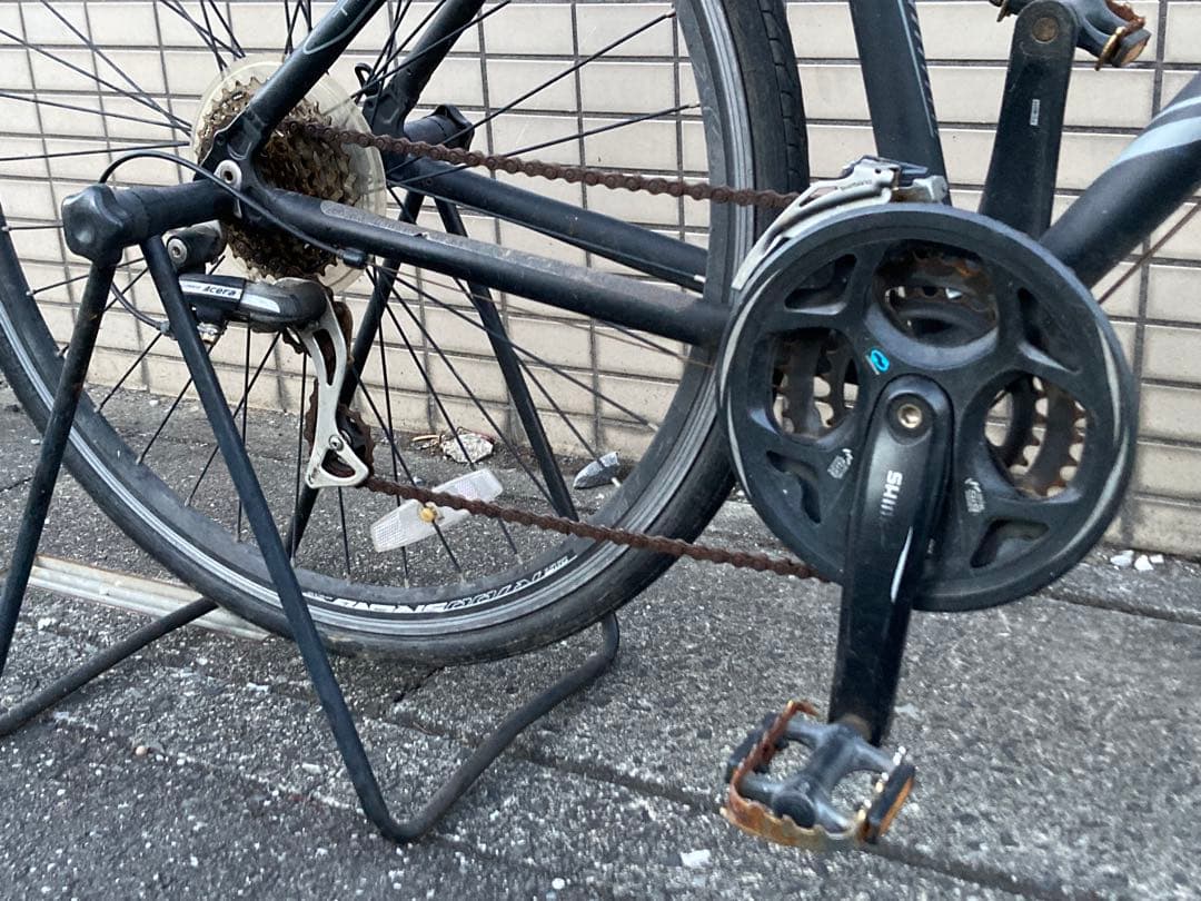 クロスバイク TIGORA ティゴラ 460mm 前3×後8段 アルミフレーム