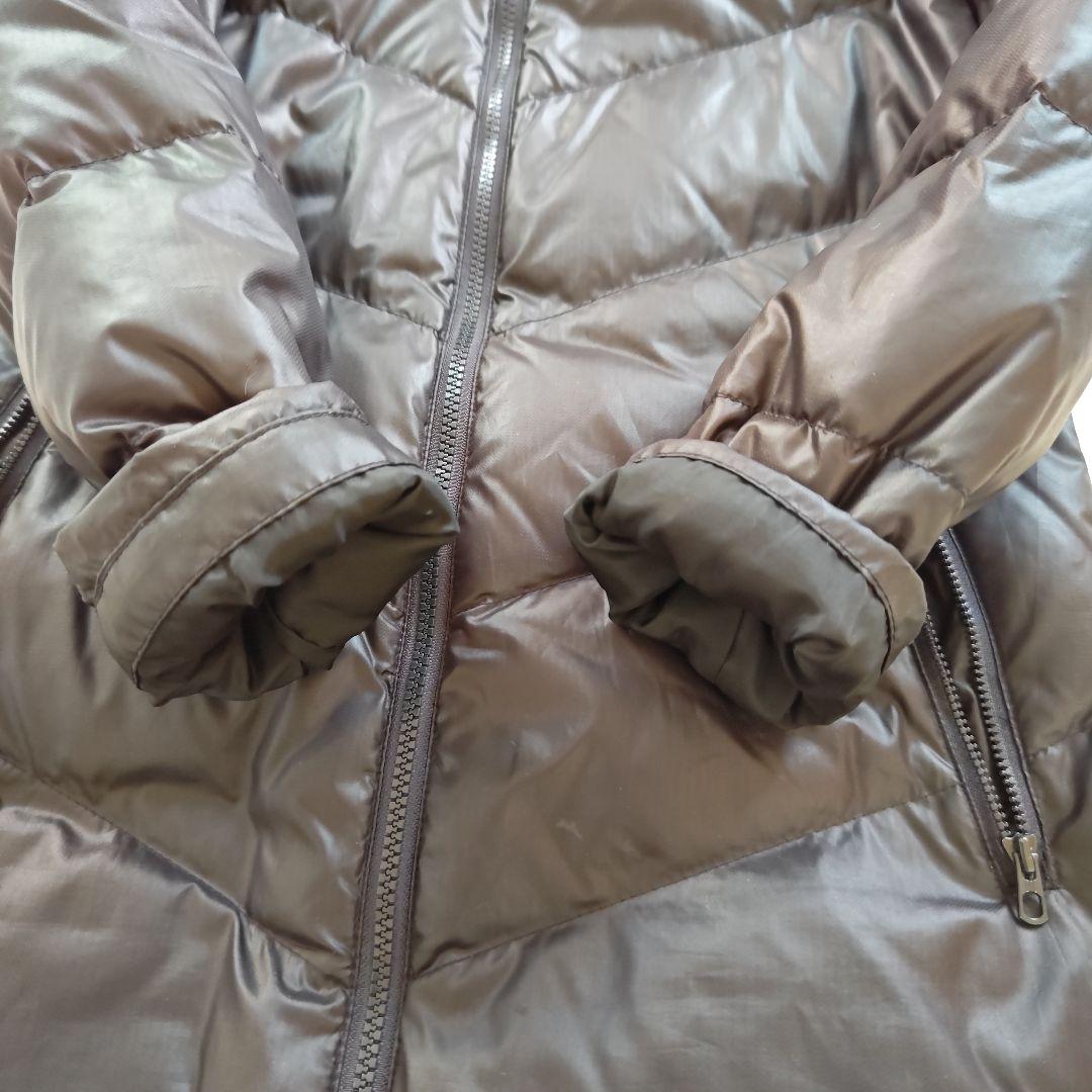 良品　アディダス　ロング ダウンコート　ベンチコート　Lサイズ　ブラック